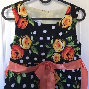 Pretty dress orange/fall colors